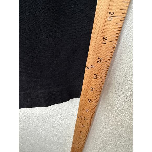 Theory Black Treeca CL Mod Twill Straight Leg Trouser Pant 6 - Picture 13 of 14